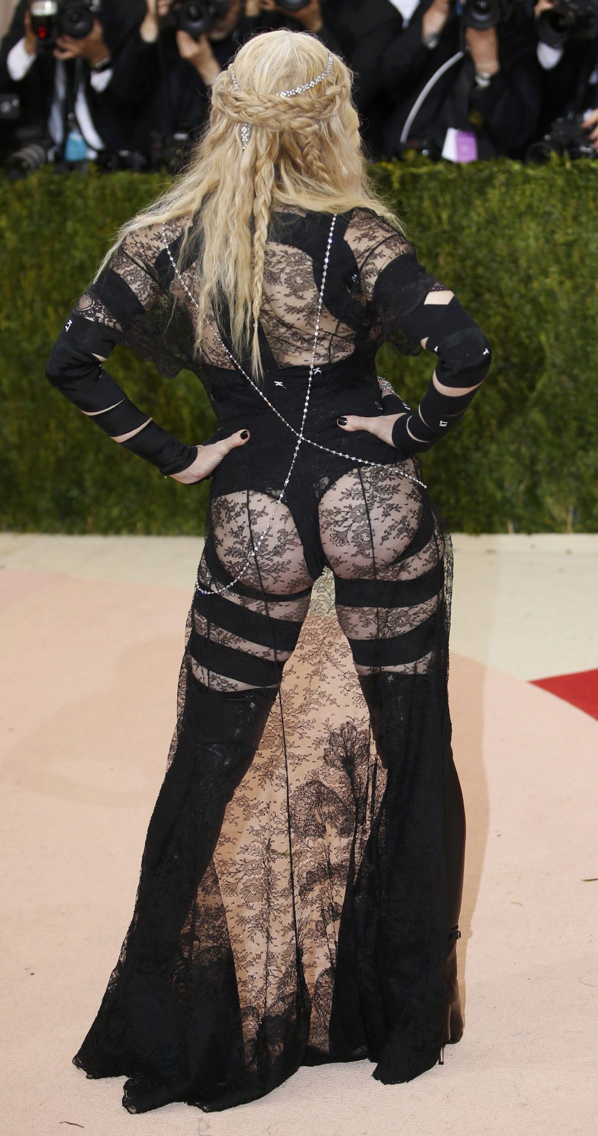Speváčka Madonna predvádzala v kreácii Givenchy...