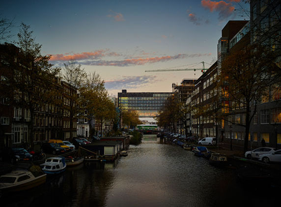 Renovácia Amsterdamskej univerzity z roku 2014...