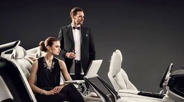 Volvo S90 Lounge Console: Luxusná konzola pre vlajkovú loď