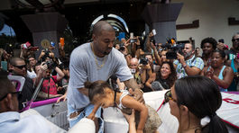 Kim Kardashian a jej manžel Kanye West 
