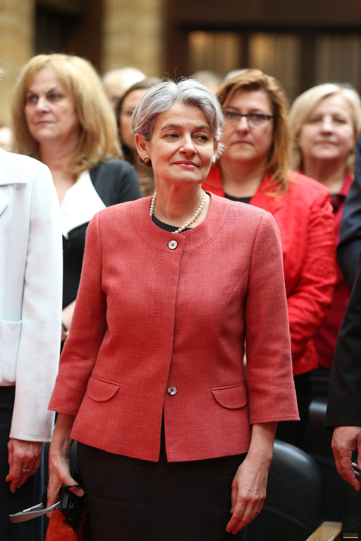 Generálna riaditeľka UNESCO Irina Boková...