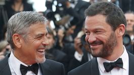 George Clooney (vľavo) a Dominic West