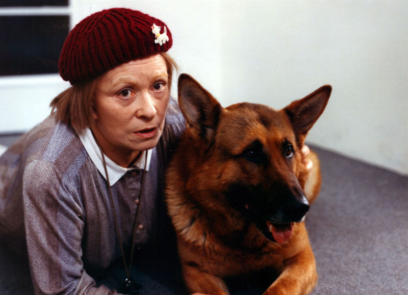 Herečka Jiřina Bohdalová vo filme Fany, ktorý...