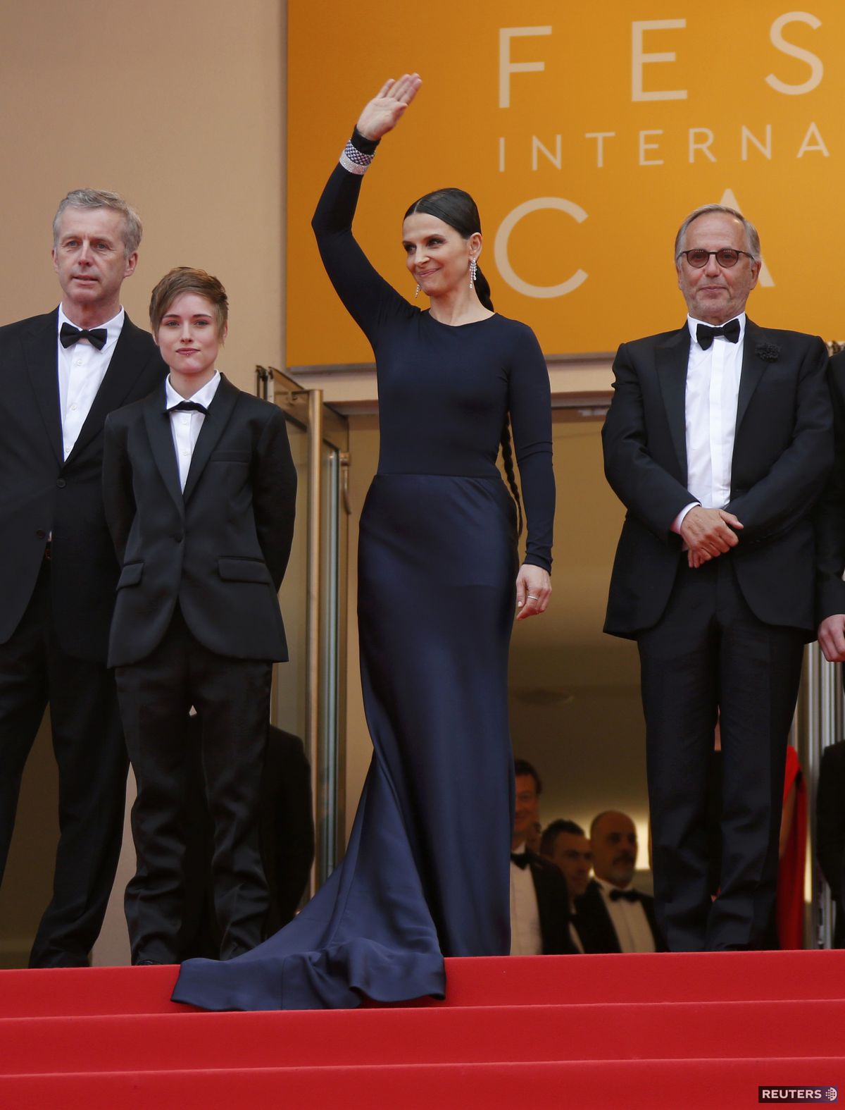 Herečka Juliette Binoche máva na fotografov a...