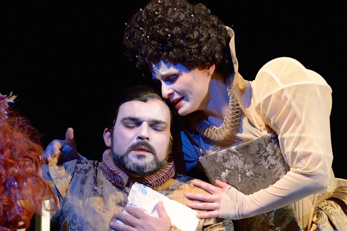 Elisabetta v ostravskej opere Maria Stuarda.