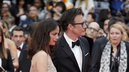 Herečka Berenice Bejo a jej manžel - režisér Michel Hazanavicius.