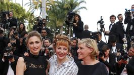 Julie Gayet (vľavo) s herečkou Julie Depardieu