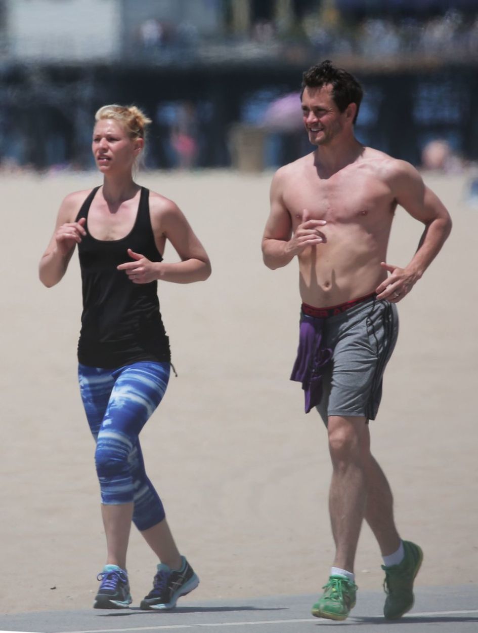 Herečka Claire Danes a jej manžel Hugh Dancy si...