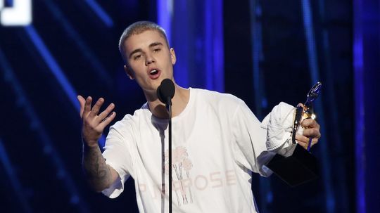 Spevák Justin Bieber.