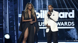 Moderátorka Ciara a raper Ludacris.