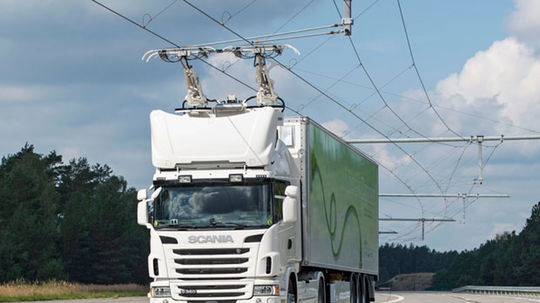 Scania - hybridné kamióny