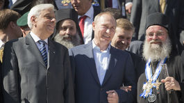 Putin zavítal na posvätnú horu Athos, kde žijú aj ruskí mnísi