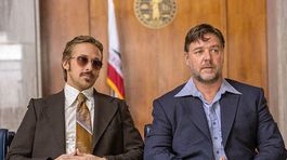 Ostrí chlapci Ryan Gosling a Russell Crowe sú dokonale rozladený detektívny tandem.