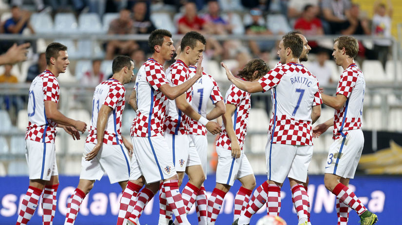 Chorvátsko, futbal, radosť