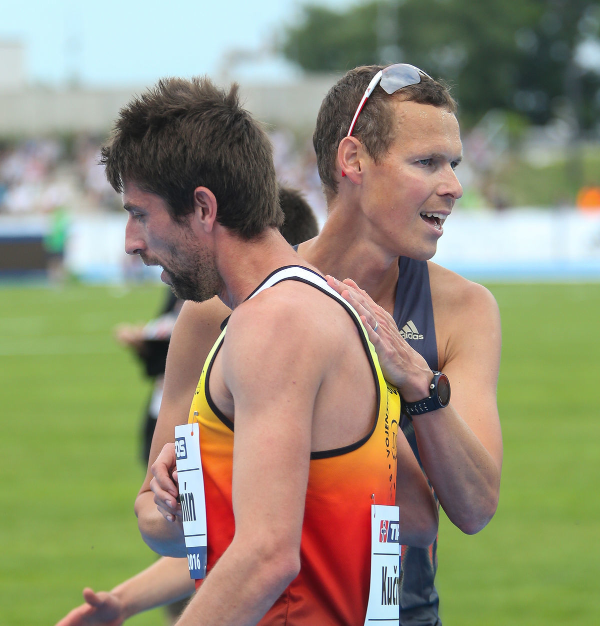 Matej Tóth (vpravo) a Anton Kučmin.