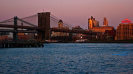 New York, USA, Manhattan, Brooklyn Bridge, Brooklynský most