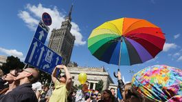 Tisíce ľudí sa zúčastnili na gay pride pochode vo Varšave