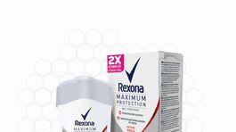 Antiperspirant Rexona Maximum Protection Active Shield.