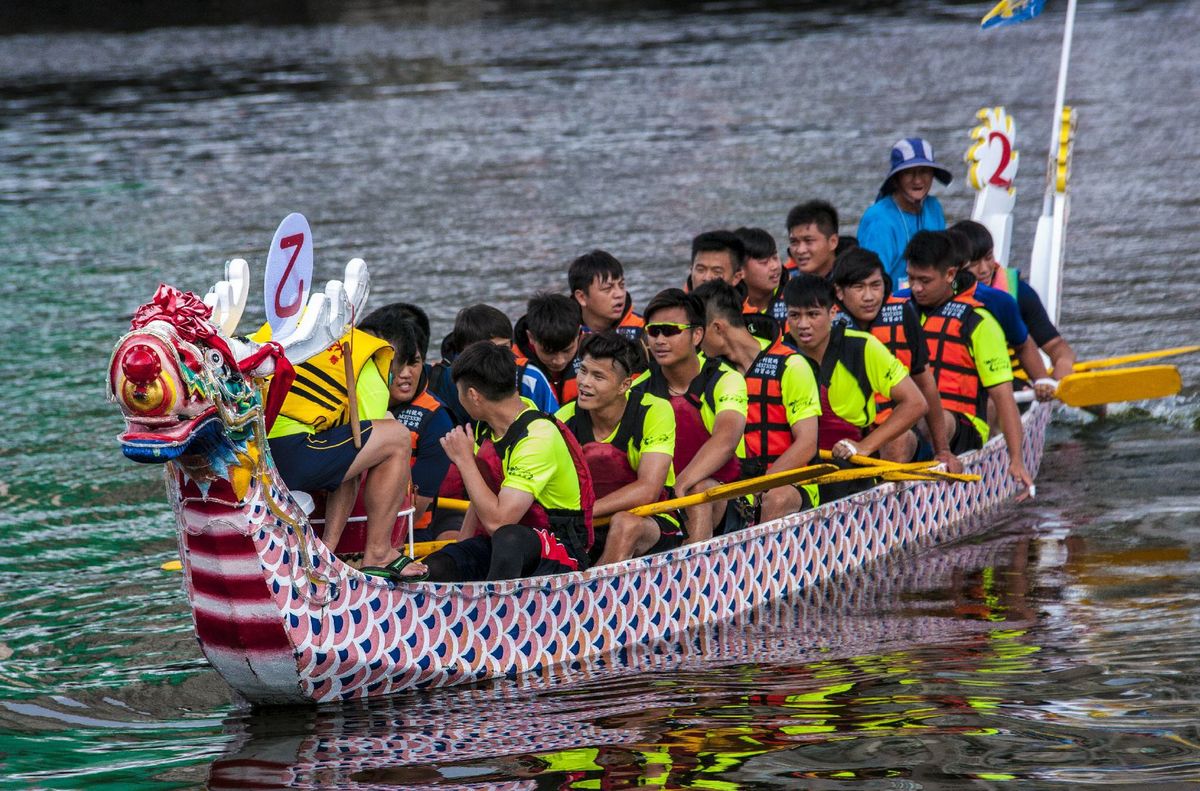 Dračie lode, Festival dračích lodí, Taiwan