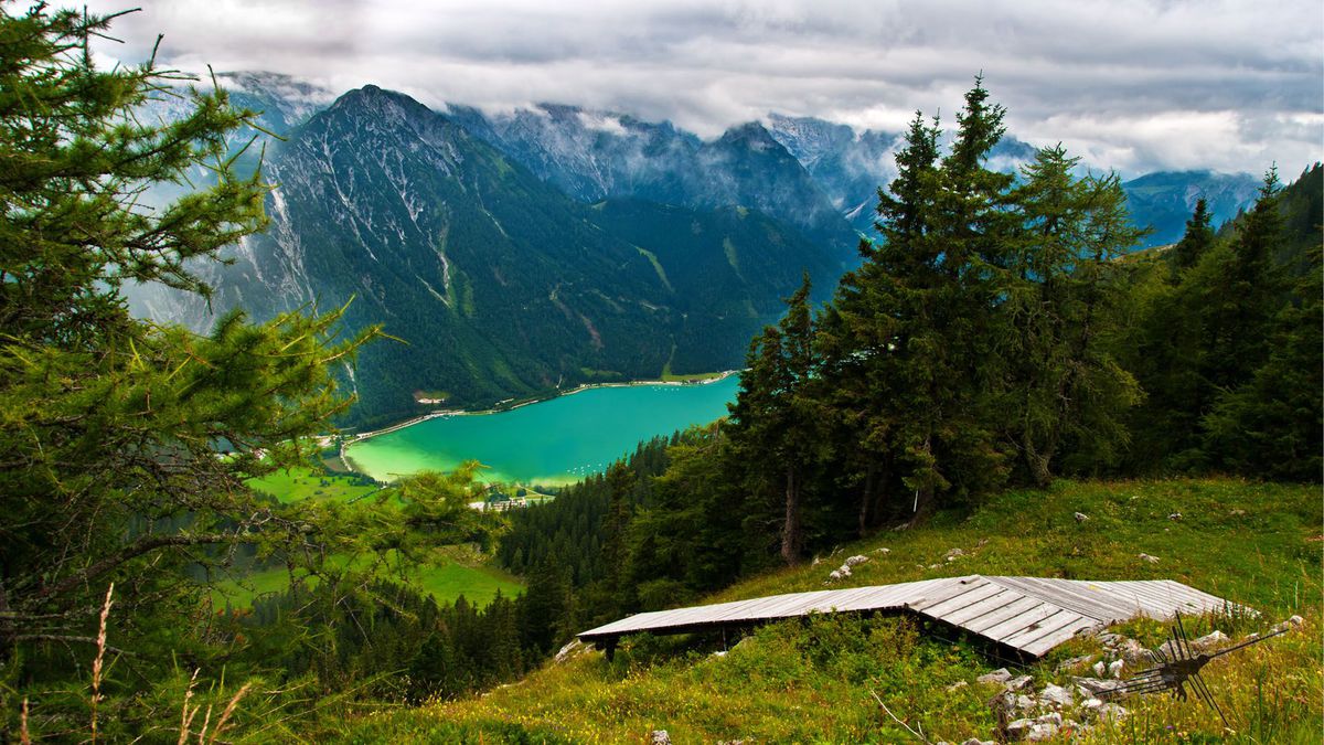 Achensee, Rakúsko, jazero, Alpy, hory, pleso, príroda