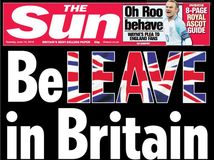 Britský bulvár je za brexit.