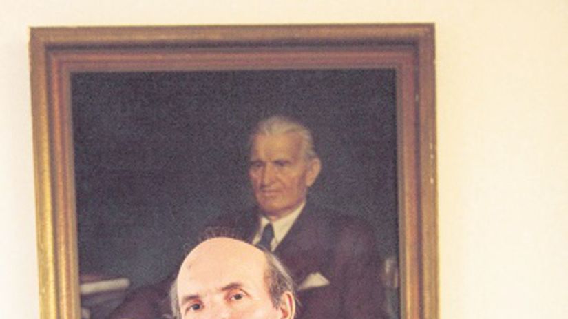 Spisvateľ Vincent Šikula.