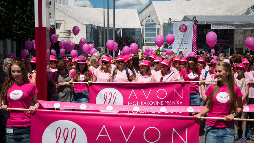 BRATISLAVA: Pochod proti rakovine prsníka