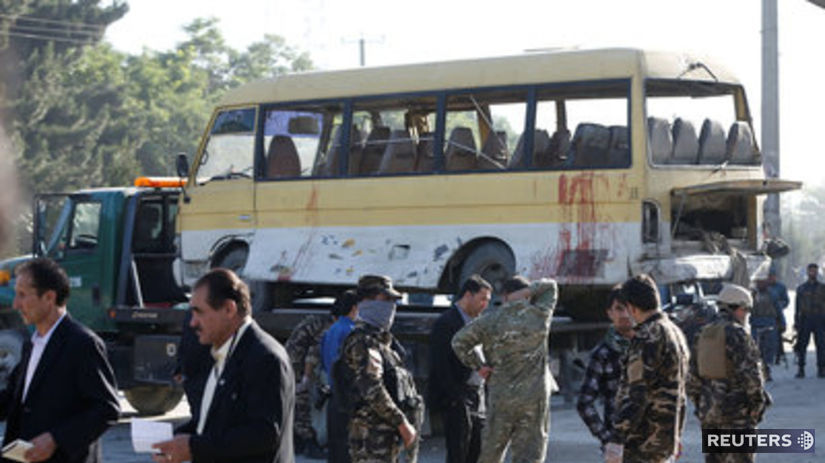 atentár, minibus, Kabul