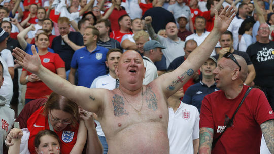 fanúšikovia Anglicka