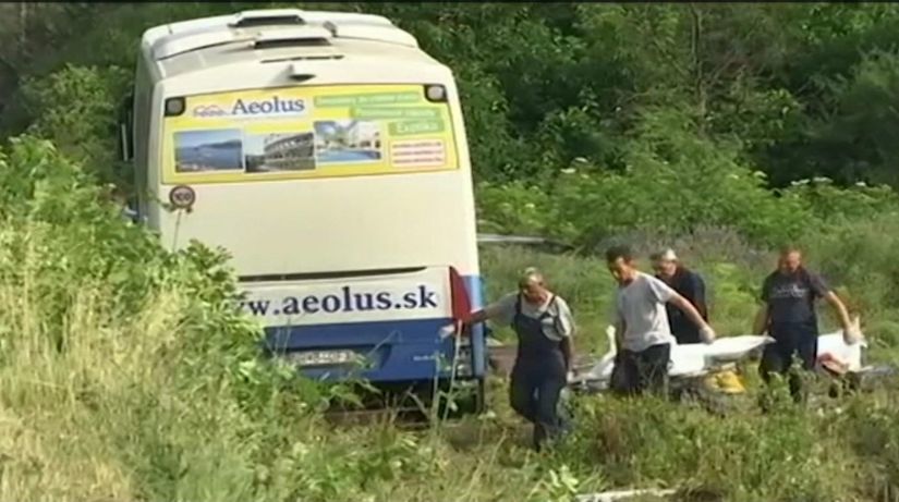 srbsko, autobus, nehoda, havária