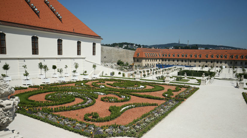 baroková záhrada, bratislavský hrad