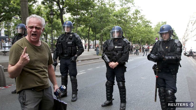 francúzsko, protest, štrajk