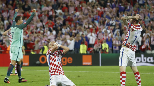 Domagoj Vida, Marcelo Brozovič, Cristiano Ronaldo