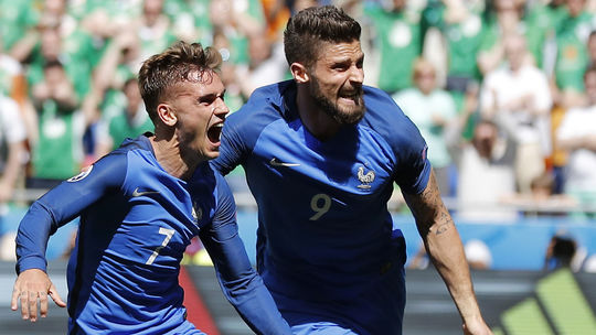 Antoine Griezmann, Olivier Giroud