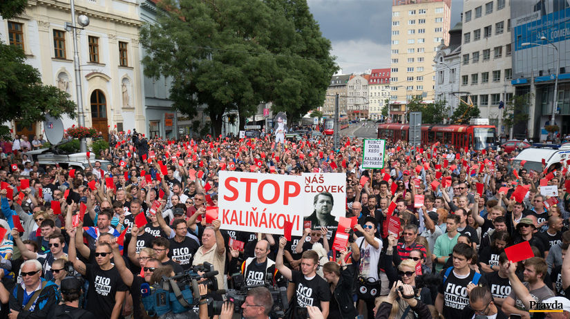 protest, Kaliňák, Bratislava
