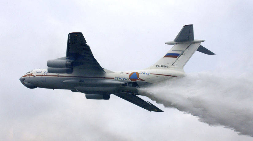 Il-76, protipožiarne lietadlo