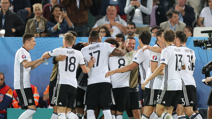 Euro 2016, Nemecko, futbal, radosť