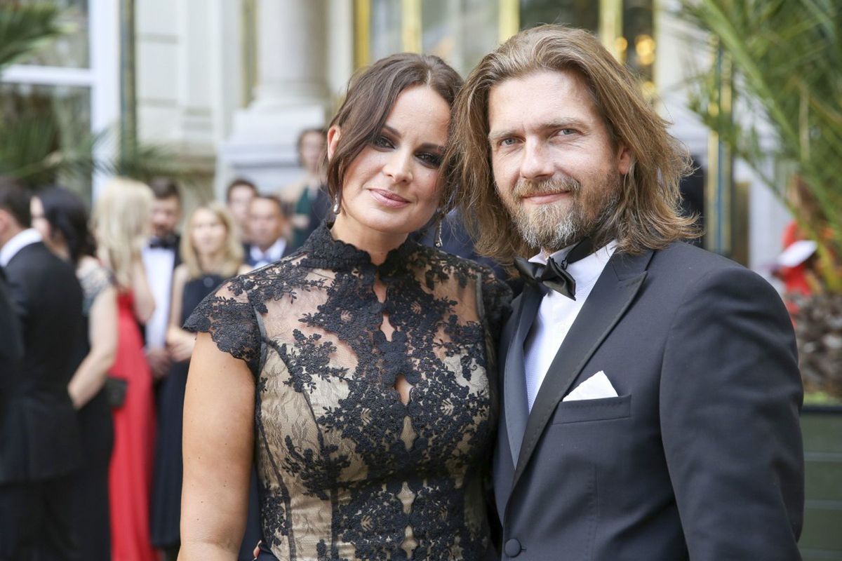 Herečka Jitka Čvančarová s manželom Petrom Čadkom.