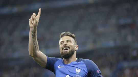 Oliver Giroud Francúzsko Island ME 2016