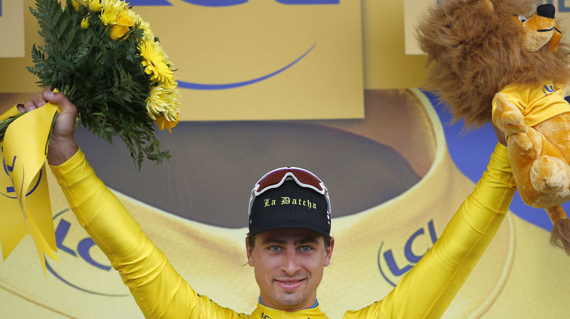 Sagan Tour de France žltý dres