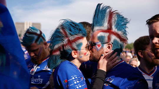 Island, fanúšikovia