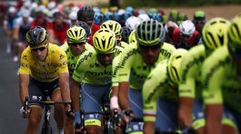 Sagan zostáva zelený i žltý. Finišoval na treťom mieste