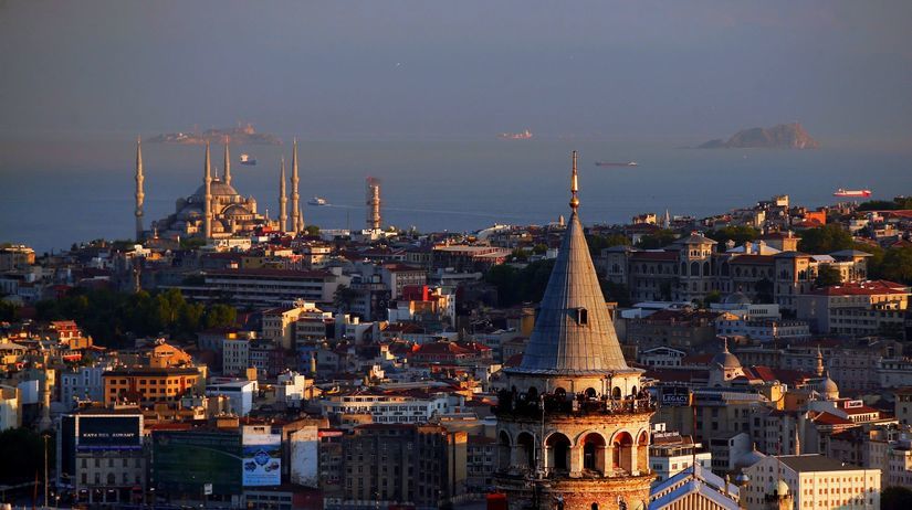 Panoráma Istanbulu.