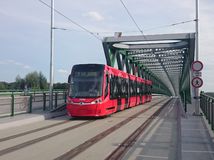 petržalská električka, električka, starý most,