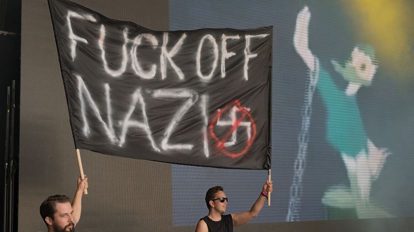 Pohoda 2016 vlajka nacizmus, Walter Schnitzelsson