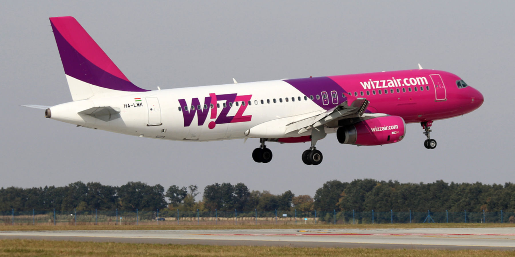 wizz air lietadlo