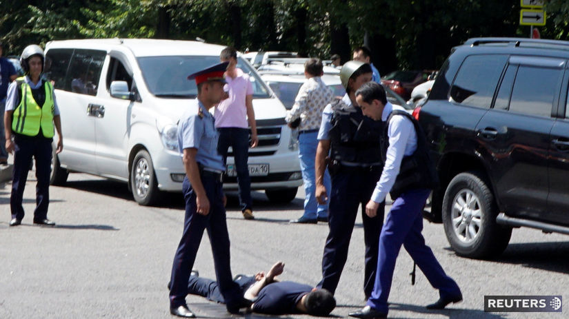 Almaty, Kazachstan, polícia
