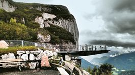 vyhliadková plošina Koral, Alpy, Tirolsko,