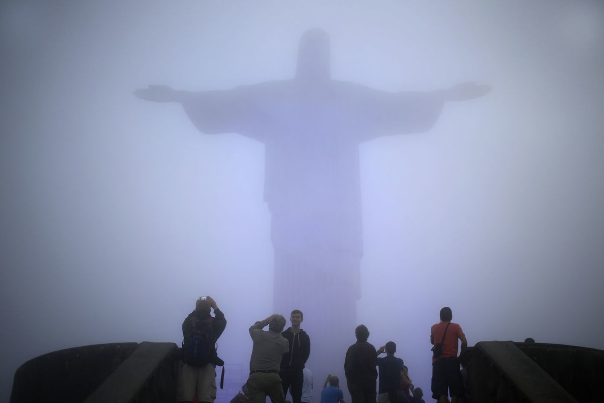 Brazília, Rio de Janeiro, socha Krista Vykupiteľa,