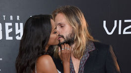 Zoe Saldana a Marco Perego